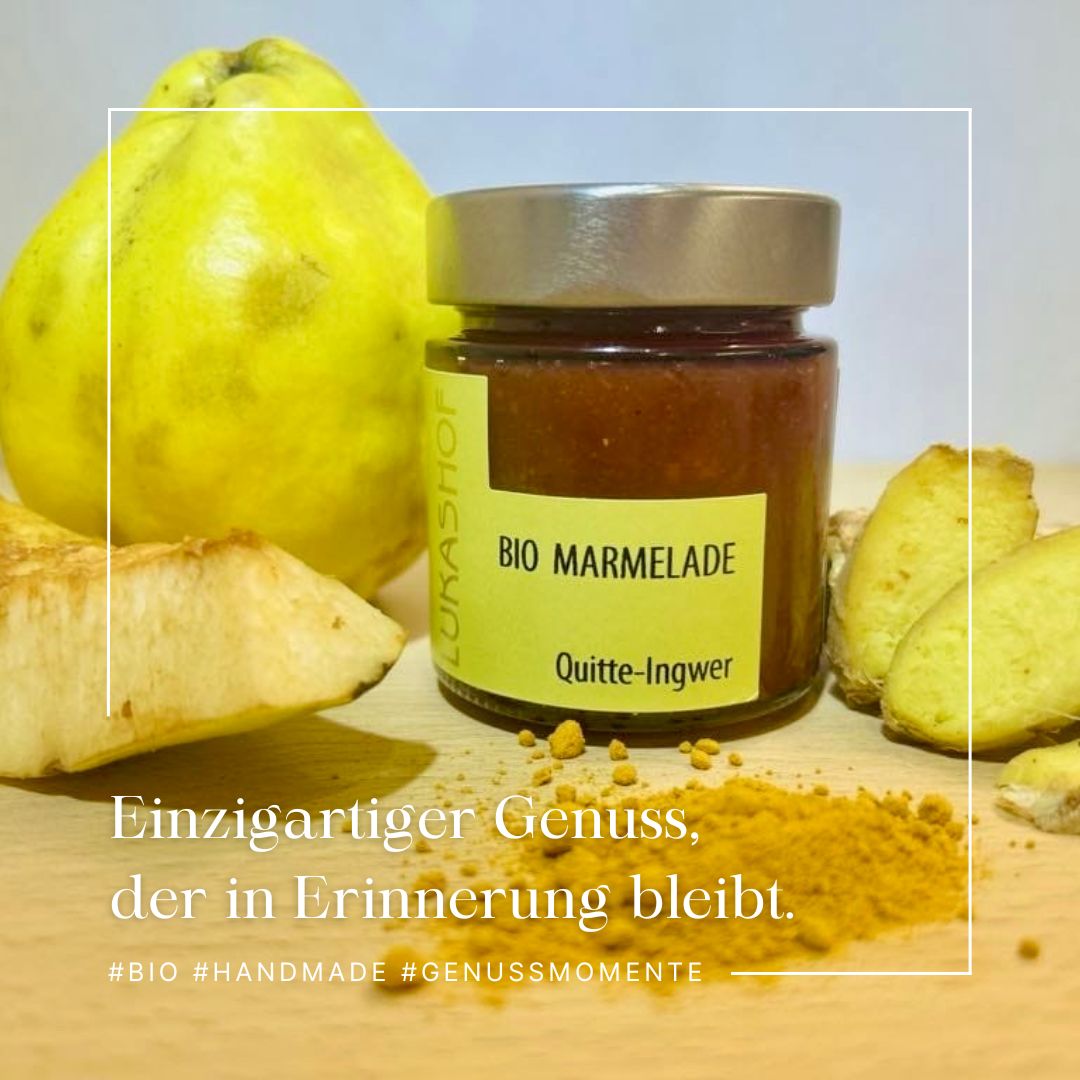 Quitte Ingwer Marmelade